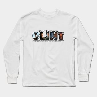 Clint Eastwood,  Dirty Harry star  famous actor , Long Sleeve T-Shirt